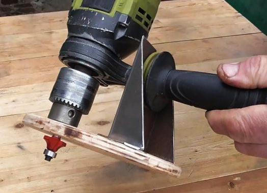 Как сделать фрезер из дрели своими руками