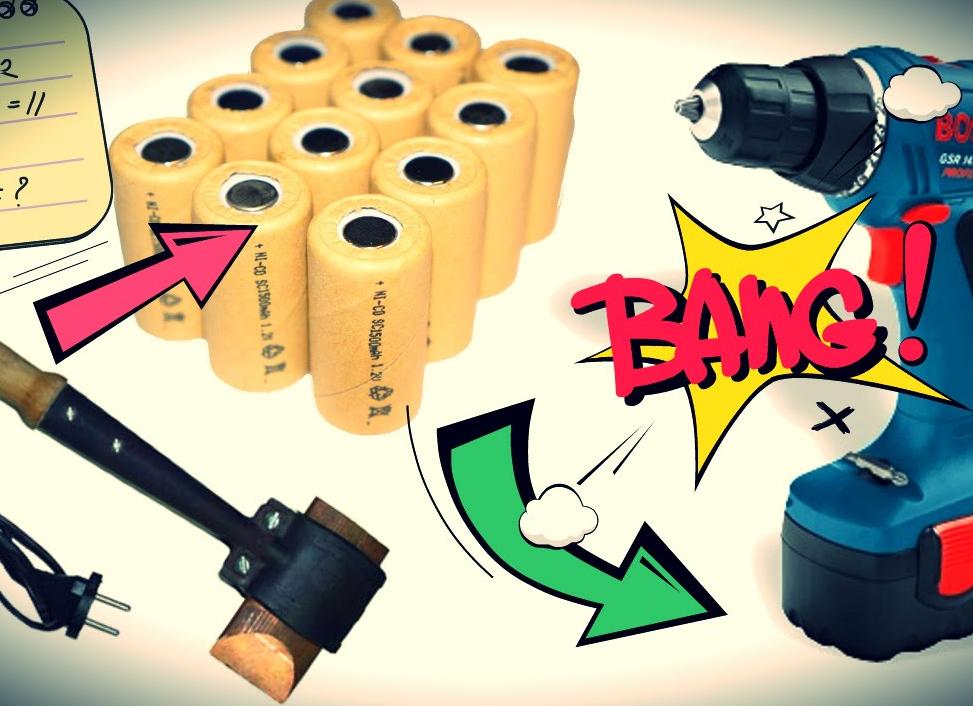 Как восстановить аккумулятор шуруповерта