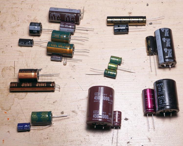 Как отличить поддельные электронные компоненты от настоящих, часть №1, Конденсаторы электролитические выводные.