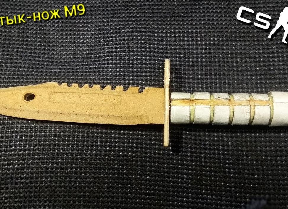 Как можно сделать нож из дерева