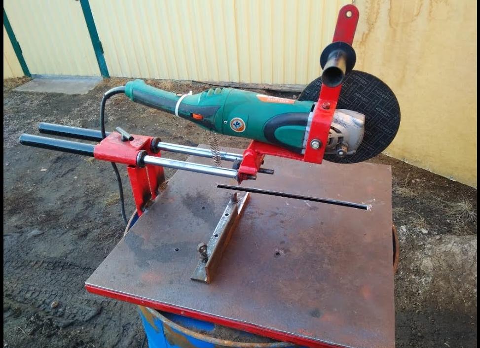Как сделать отрезной станок из болгарки своими руками