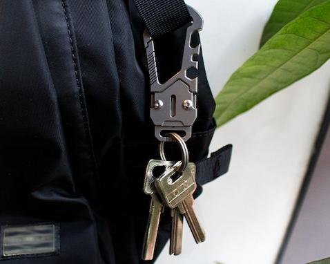 Карабин с сюрпризом: представлен титановый KeySnap