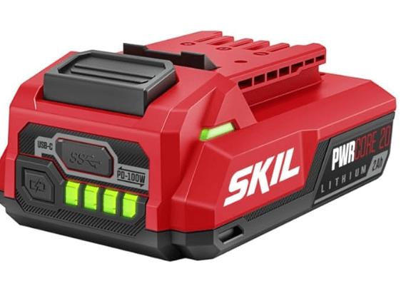 Китайский производитель Skil выпустил комплект аккумуляторного гвоздезабивателя SKIL PWR CORE 12™ с бесщеточным приводом на 12 В